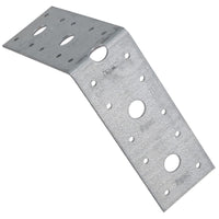 Timber Joist Angle Bracket Fastening Plate Galvanised Steel 125 x 125 x 50mm