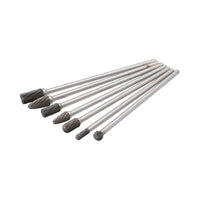 Erweiterter pneumatischer Stabschleifer, 1/4 Zoll Spannzange, 25.000 U/min, 5 Zoll Schaft + 7 lange Rotationsbohrer