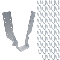 Light Duty Timber Wood Joist Hanger 75mm Decking Galvanised Beam Holder