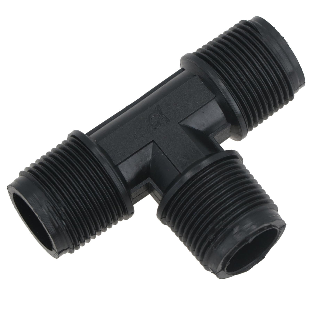 Polypropylene PP 3/4in BSP Male Threaded 90° Tee Piece Equal Tees