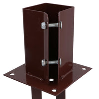 Concrete In Wooden Post Shoe Support Base Bracket Holder 75 x 75mm Decking