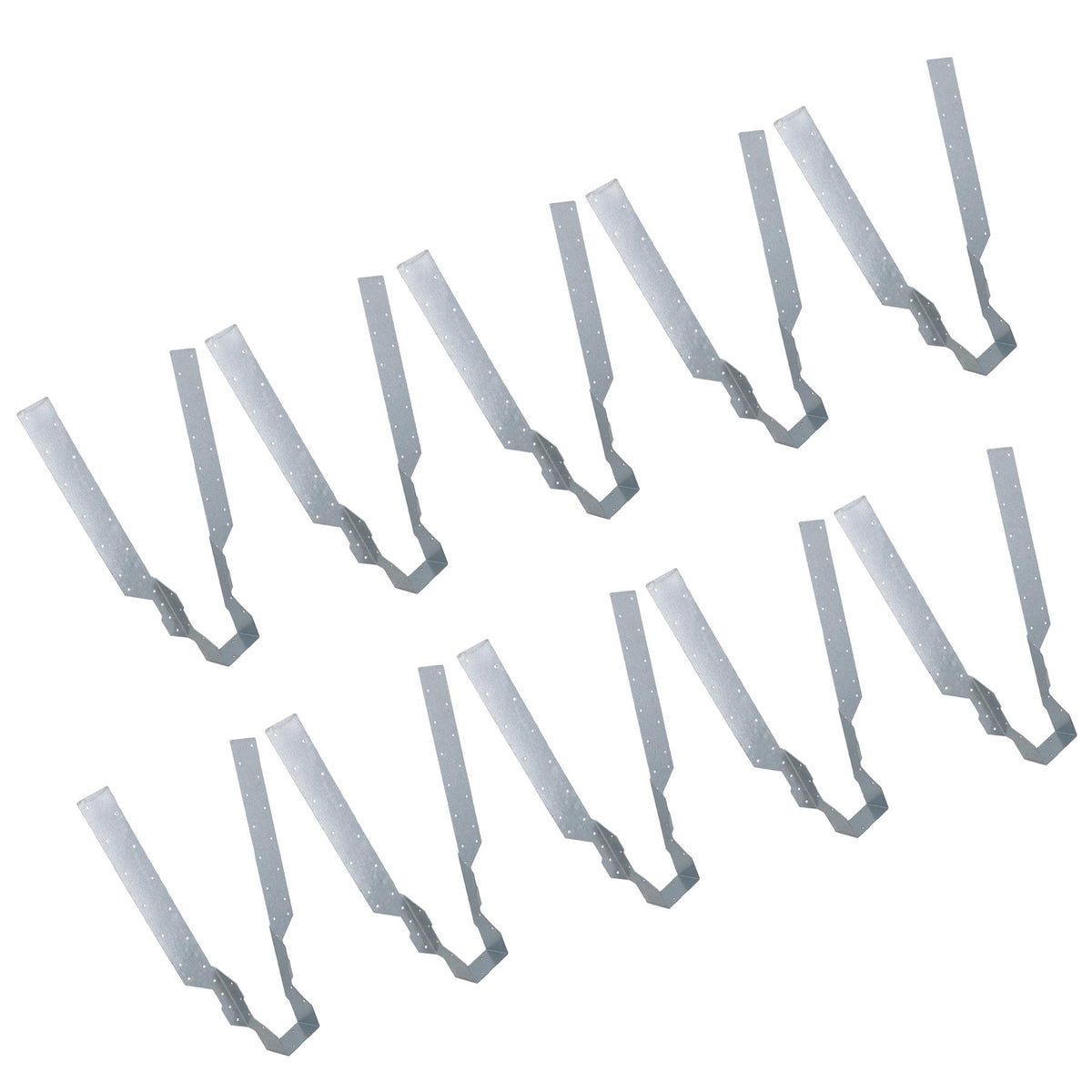 Long Leg Joist Hanger Or I-Beam Fastener Fixing Support Galv 75mm Wide