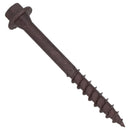 63mm Timber Sleeper Wood Screws For Railway Sleepers Hex Head Brown 30pc