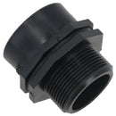 Polypropylene PP Threaded Reducing Socket Male – Female 1-1/2in – 1-1/4in BSP