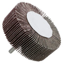 120 Grit 80mm Flap Wheel Disc Abrasive Sanding Pads For Drills Grinders 6mm Shank