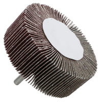 120 Grit 80mm Flap Wheel Disc Abrasive Sanding Pads For Drills Grinders 6mm Shank