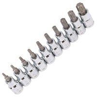 Coffret de 10 douilles étoile/Torx par BERGEN AT668