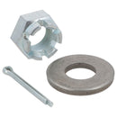 2 PACK M20 x 1.5 Slotted Castle Nut Trailer Wheel Hub Castellated Hub Bearing