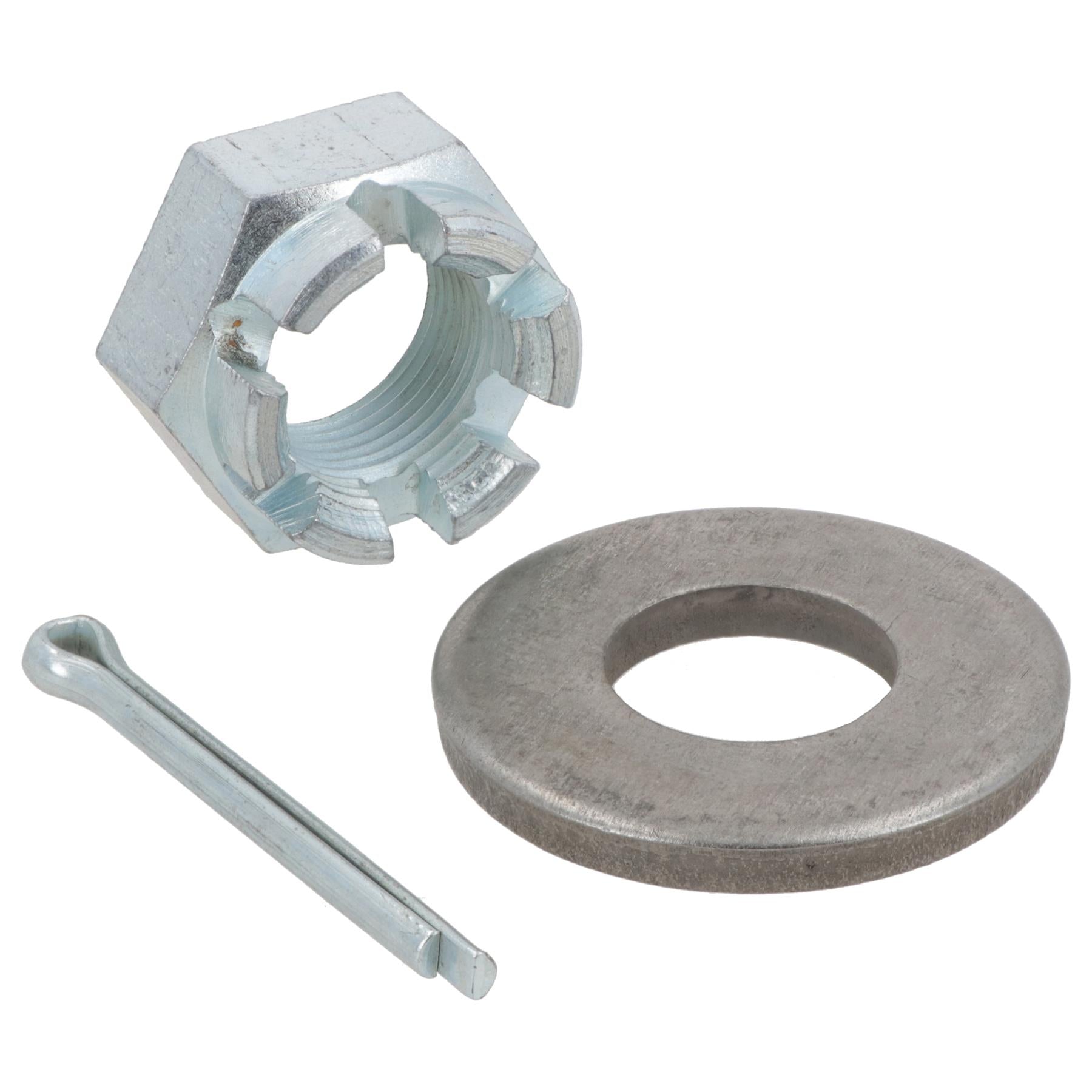 2 PACK M20 x 1.5 Slotted Castle Nut Trailer Wheel Hub Castellated Hub Bearing