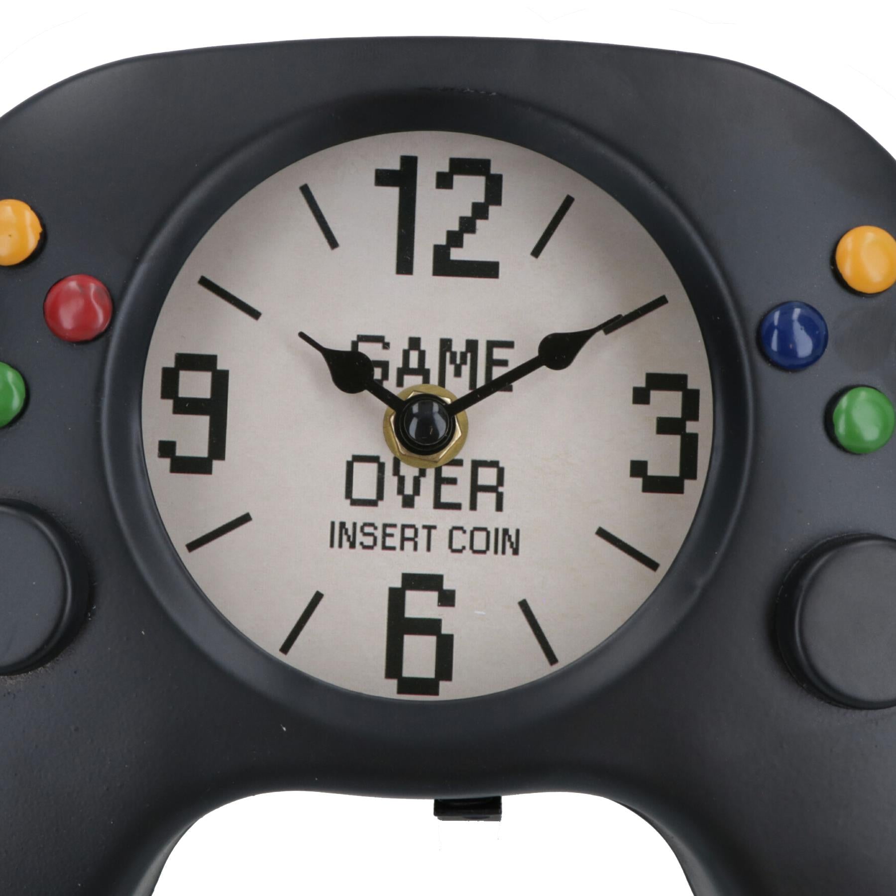 Gaming Remote Clock Desk Game Room Man Cave Bedroom Hand Controller