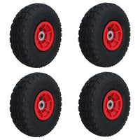 10 Inch Pneumatic Sack Truck Wheel and Tyre Garden Carts 16mm Bore