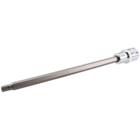 6mm Hex Allen Key Long Bit Internal Socket Metric 1/2" Drive 200mm Length Cr-V