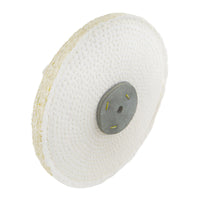 Coarse Sisal Fast Cut Buffing Polishing Mop 8" x 0.5" 1 Section 1st Stage Metal