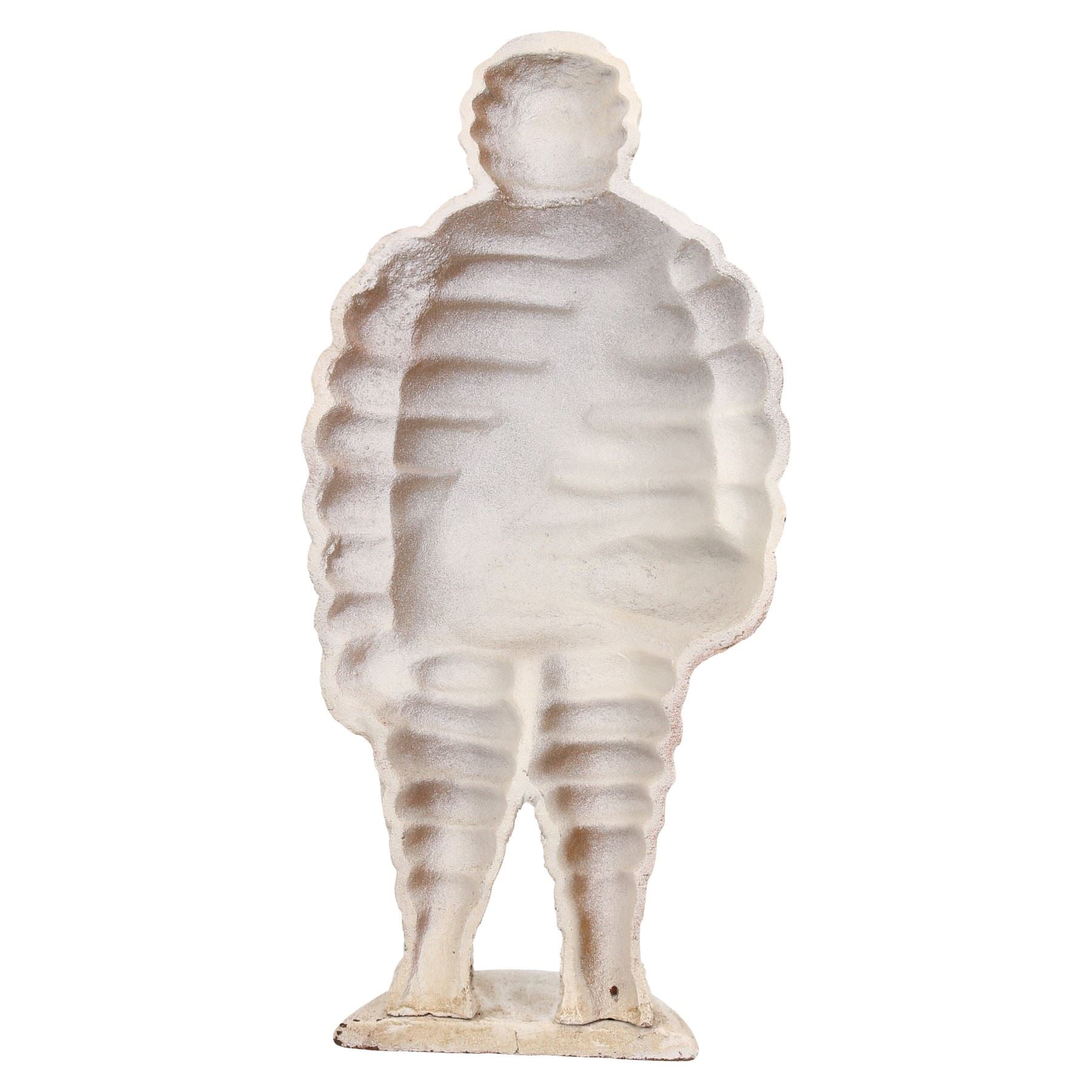 Michelin Man Doorstop Wedge Door Stop Tall Statue Figure Bibendum Cast Iron