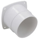 2,5" Kanal-Lamellen-Entlüftungsgitter, hochwertiger Ventilatorgrill für Boote, Wohnwagen und Wohnmobile