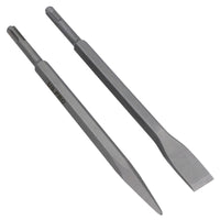 SDS Plus Shank Masonry Drill And Chisel Bit Set Tungsten Carbide Tips 10pc