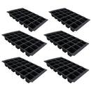 24 Cell Plant Trays Bedding Plant Pack Plastic Inserts Seed Germination Pots