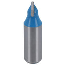 3 Pack TCT V Groover Router Cutter Cutting Bit 9.5mm D 90 Degree 1/2" Shank