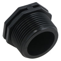 Polypropylene PP 1-1/2in BSP Thread Male Threaded Blanking Plug End Cap