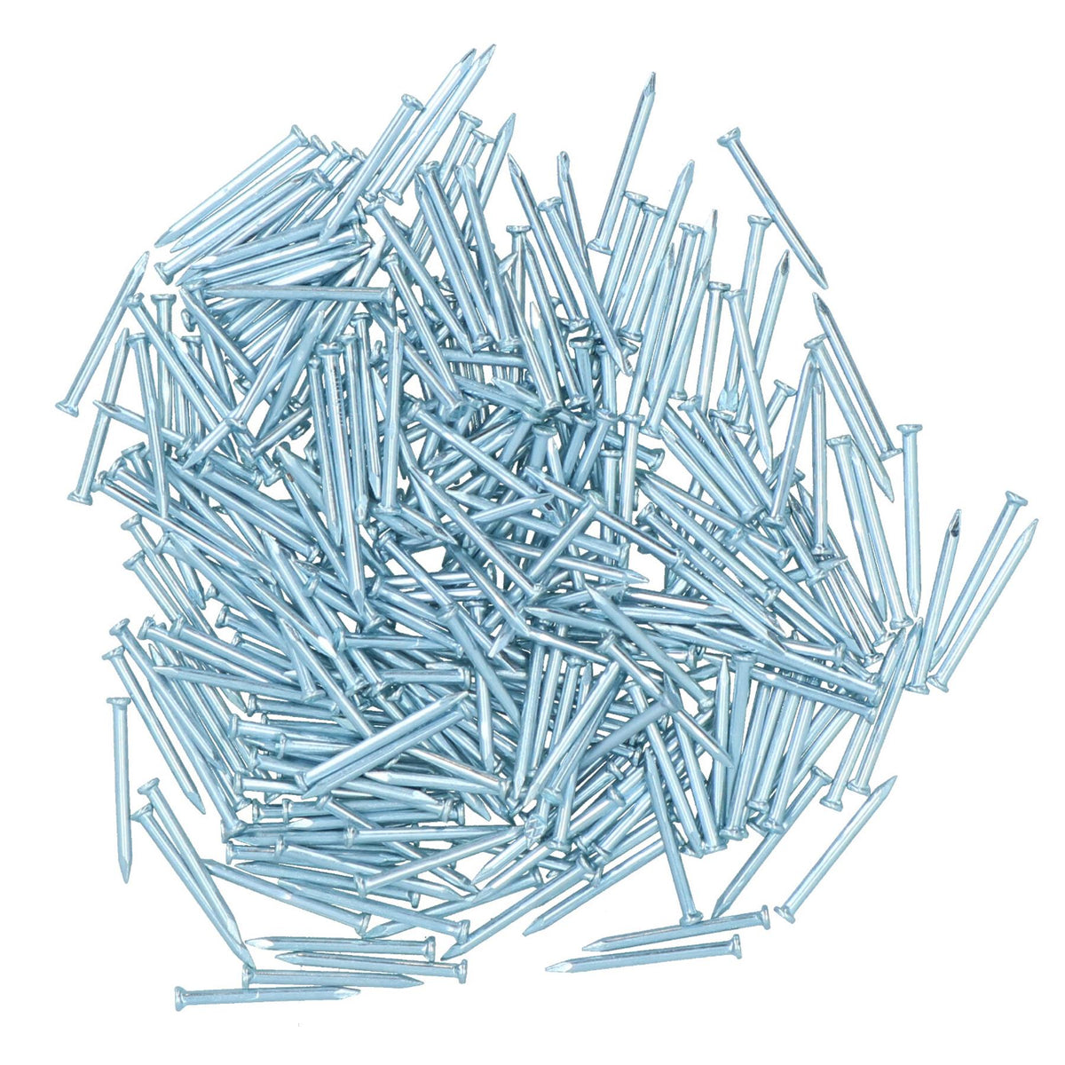 1mm x 20mm Round Headed Wire nails For Concrete Brick Wood Zinc Plated