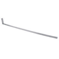 Horizontal Heavy Duty X Restraint Strap 1000mm Length 100mm Bend Galvanised