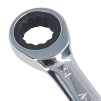 Metric MM Stubby Ratchet Combination Spanner Wrench 72 Teeth 8mm – 19mm