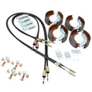 Brake Shoe & Cable Full Refurb Kit for Ifor Williams Goods Trailer GD84 2700kg