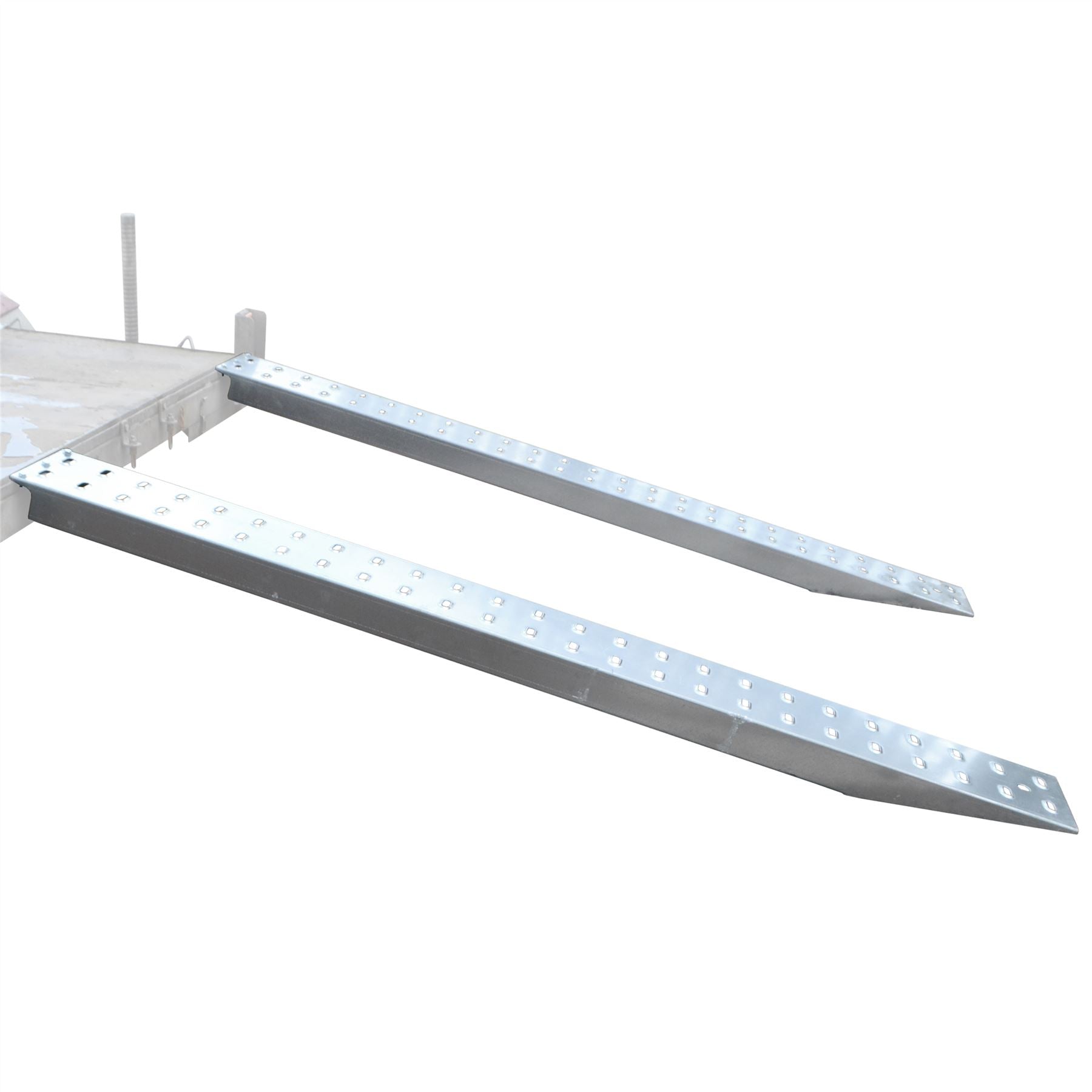 Car Transporter Loading Ramps Diggers Machinery Ramp Pair of 3-1/2 Ton ...