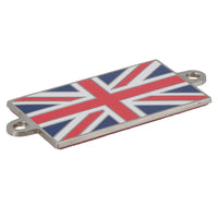 Badge en métal émaillé avec drapeau Union Jack, emblème classique de voiture GB
