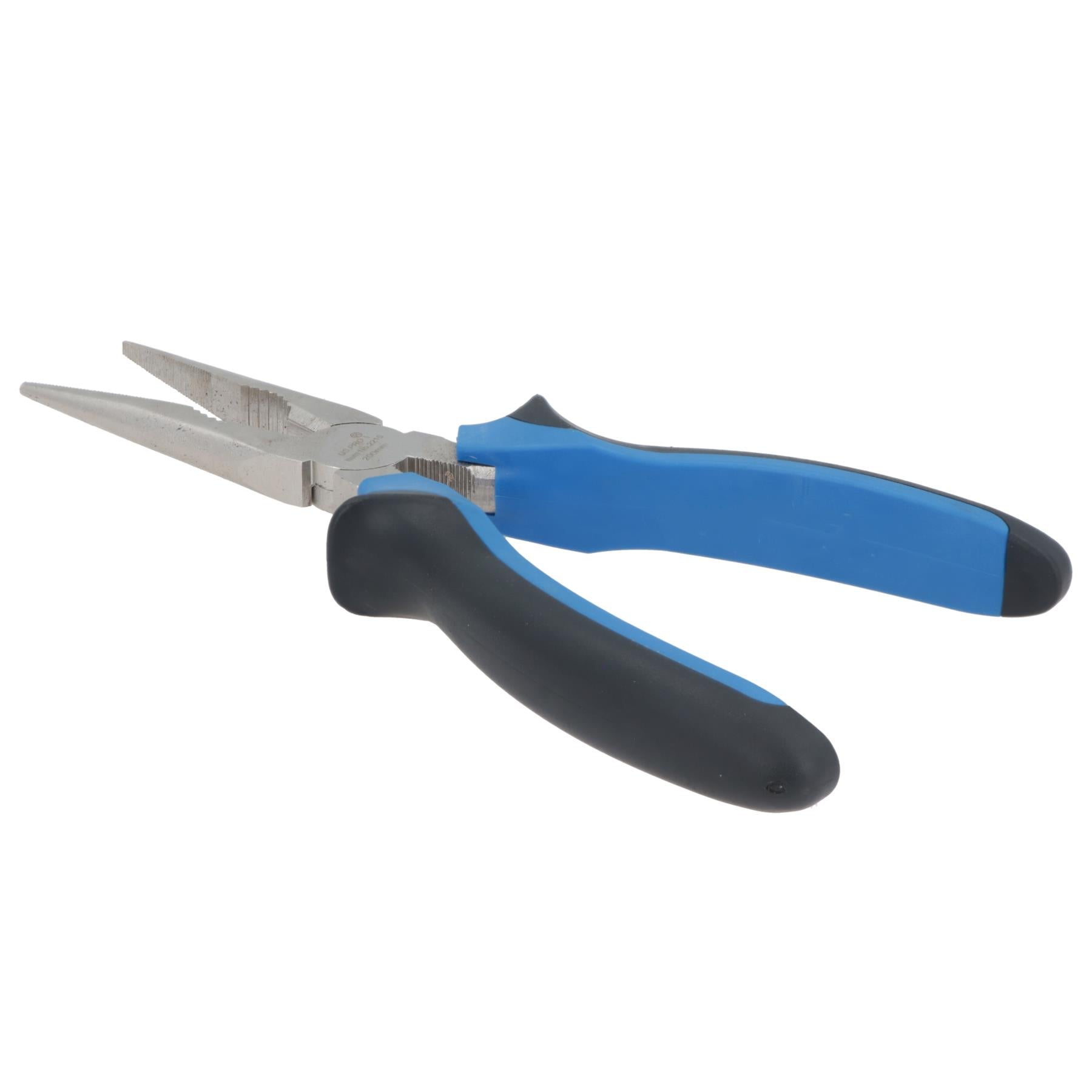 8" / 200mm Straight Long Nose Plier Pliers For Jewellery Craft Soft Grip Handles