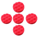 75mm Ultra Soft Final Finishing Mop Sponge for Buffing Polishing Hook + Loop 5pc