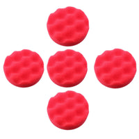 75mm Ultra Soft Final Finishing Mop Sponge for Buffing Polishing Hook + Loop 5pc