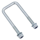 4 Twin Parabolic Leaf Spring High Tensile U Bolt Nuts For Ifor Williams Trailers