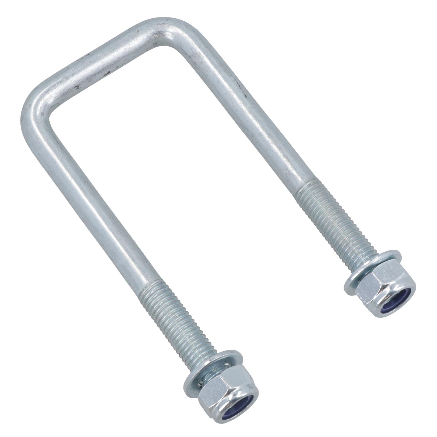 4 Twin Parabolic Leaf Spring High Tensile U Bolt Nuts For Ifor Williams Trailers