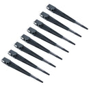Fence Post Holder Support Drive In Spike Grey 75mm x 75mm x 750mm