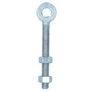 Swing Gate Long Eye Bolts Hinge + Nuts Adjustable Zinc Plated 12mm – 24mm