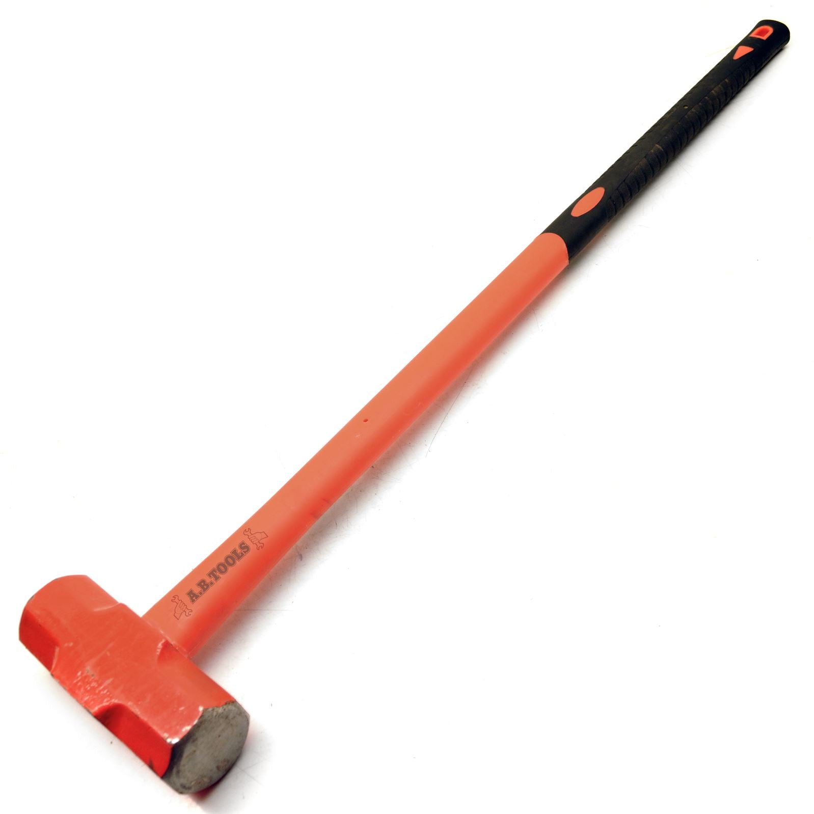 10lb Sledge Hammer 70% Fibre Handle Rubber Grip Lump Maul Mallet TE585