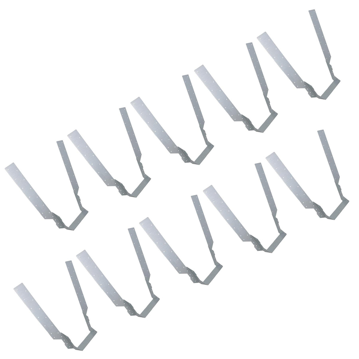 Long Leg Joist Hanger Or I-Beam Fastener Fixing Support Galv 150mm Wide