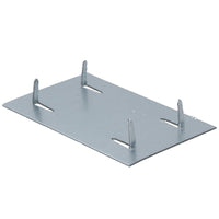 Safe Plate 54mm x 90mm Galvanised Plumbing Electrical Wiring Protector