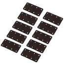Small Internal Sleeper Straight Support Plate 85mm x 170mm Powder Coated