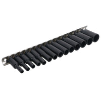 1/4" Drive Deep Metric Impact Sockets 6 Sided 14pc 4mm - 15mm U S Pro Tools