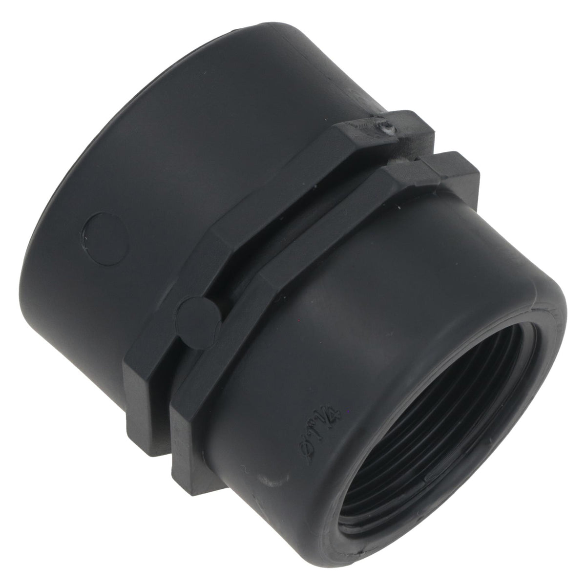 Polypropylene PP Female Threaded Pipe Reducing Socket 1-1/2in – 1-1/4in BSP