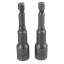 10mm + 13mm Magnetic Power Nut Setter Socket Driver with 1/4in Hex Shank