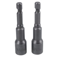 10mm + 13mm Magnetic Power Nut Setter Socket Driver with 1/4in Hex Shank