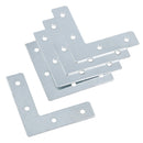 63.5mm (2.5in.) Corner Mending Plate Angle Bracket L Shape Reinforcing Repairing