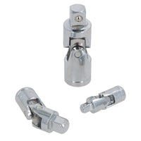 1/4" 3/8" And 1/2" Drive Universal Joint UJ Wobble Angle Extension Bergen