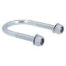 M8 Round Bend U Bolt 42mm x 70mm Width x Length Pipe Clamp Fixing