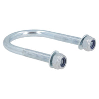 M8 Round Bend U Bolt 42mm x 70mm Width x Length Pipe Clamp Fixing