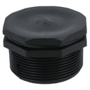 Polypropylene PP 2in BSP Thread Male Threaded Blanking Plug End Cap