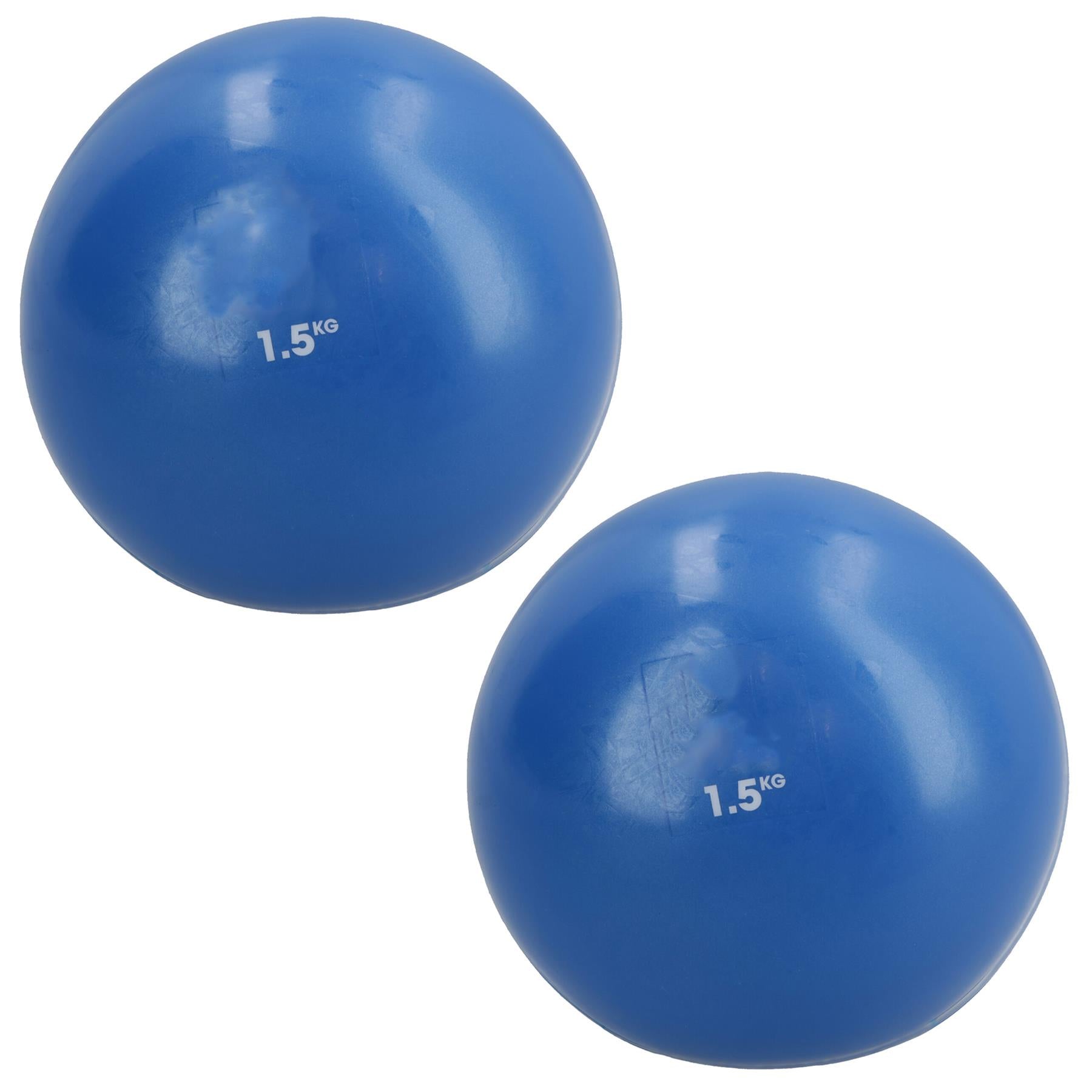 Soft Weighted Toning Balls 0.5-1.5kg For Yoga Pilates Exercise Gym Core Training